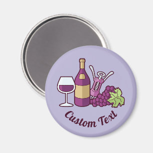 Red Wine Magnet Magneet