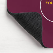 Red Wine Mousepad Muismat (Hoek)