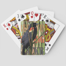 Red Wing Blackbird-spelkaarten