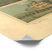 Red Wing Minnesota 1868 Antiek Panorama Poster (Hoek)