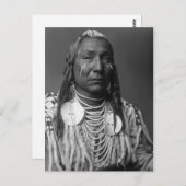 Red Wing (Native American Man) Briefkaart (Voorkant / Achterkant)