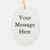 Red-Winged Blackbird, John Audubon Keramisch Ornament (Achterkant)