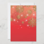 Red Winter Corporate Christmas Party Invitation (Dos)