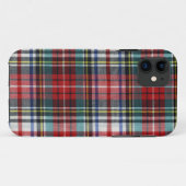 Red Winter Noël Plaid iPhone 5 Coque (Dos (Horizontal))