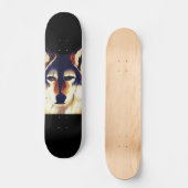 RED WOLF SKATEBOARD (Voorkant)