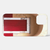 RED WOODEN DEUR Case-Mate iPhone CASE (Achterkant (horizontaal))