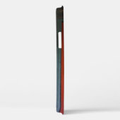 RED WOODEN GESLOTEN DEUR Case-Mate iPhone CASE (Achterkant / Rechts)