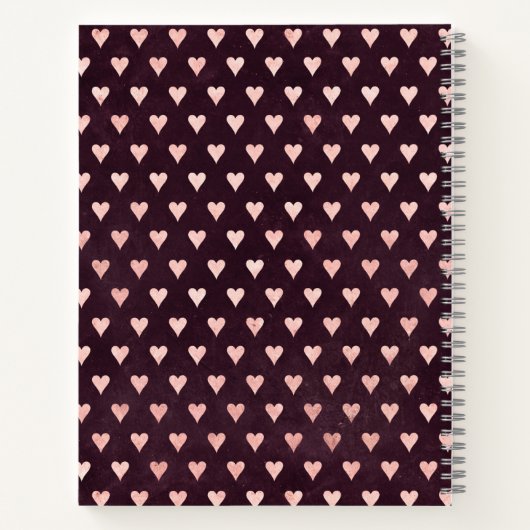 Red Write in me Mad Hatter Alice in Wonderland Notitieboek (Achterkant)