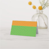 Red yellow and green Juneteenth flag pattern Klantenkaartje (Voorkant)