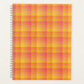 Red Yellow Checker Abstract Pattern (Devant)