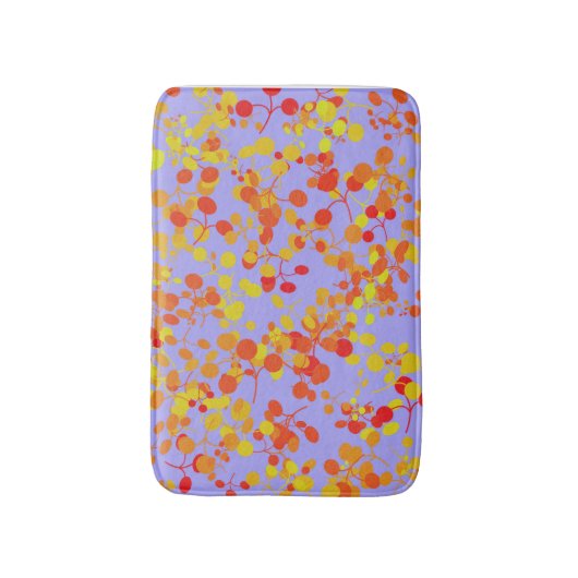 Red Yellow en Oranje Esteit Seeds Design Badmat (Voorkant Verticaal)