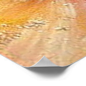 Red Yellow Green Blue Abstract schilderen Poster (Hoek)