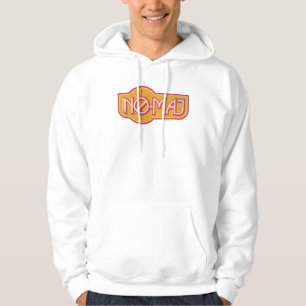 Red & Yellow NO-MAJ™-badge Hoodie