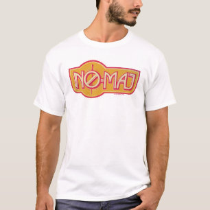 Red & Yellow NO-MAJ™-badge T-shirt