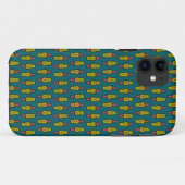 Red Yellow Turquoise Tribal : Coque iPhone 5/5s (Dos (Horizontal))