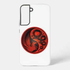 Red Yin Yang Samsung Galaxy Hoesje