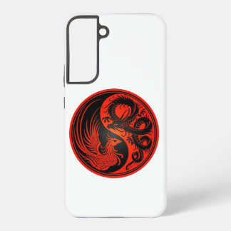 Red Yin Yang Samsung Galaxy Hoesje