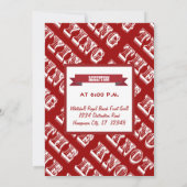 Red Your Photo Wedding Invitations (Dos)