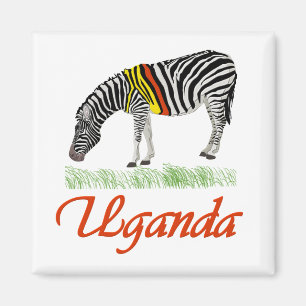 Red Zebra reeks Magneet