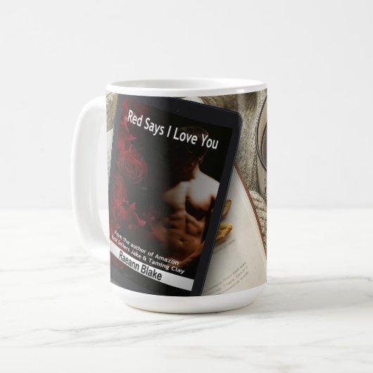 Red zegt dat ik van je hou keramische Mok (Voorkant links)