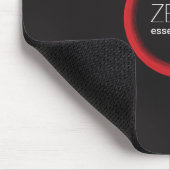 Red Zen Mousepad Muismat (Hoek)