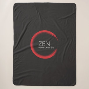 Red Zen Sherpa Blanket Deken