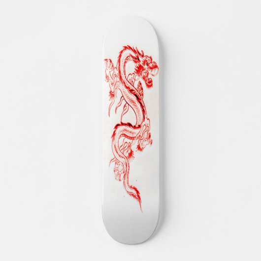 Red Zircon Dragon Skateboard (Voorkant)