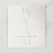 Redactioneel Eerste Huwelijk (Buitenkant ongevouwen)