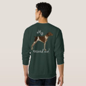 Redactionele Duitse Shorthaired Pointer Trui (Achterkant volledig)