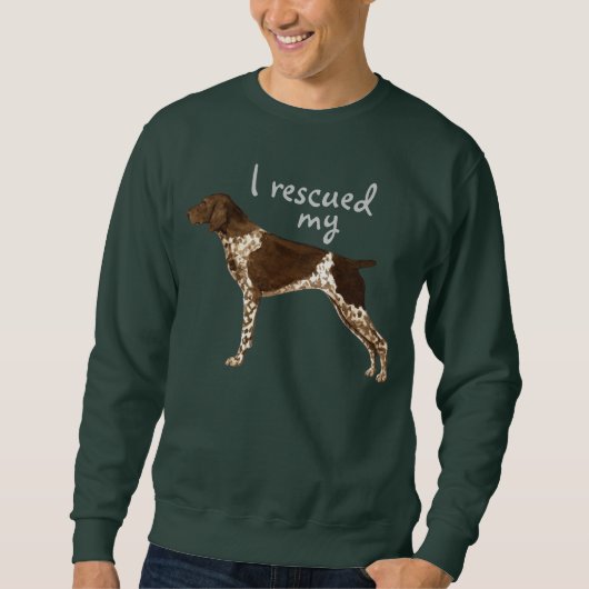 Redactionele Duitse Shorthaired Pointer Trui (Voorkant)