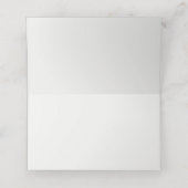 Redactionele typografie Huwelijk (Binnenkant ongevouwen)