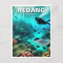 Redang Malaysia Scuba Diving Briefkaart