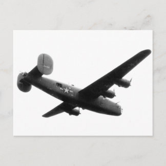 RedBallExpress Carpetbagger B-24 Liberator Briefkaart