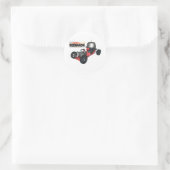 RedBaron Ronde Sticker (Tas)