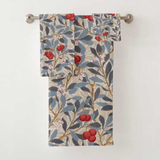 Redberry Tree, William Morris Bad Handdoek (Insitu)