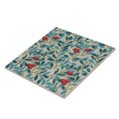 Redberry Tree, William Morris Tegeltje (Zijkant)