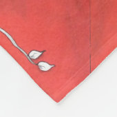 Redbird Rhapsody Fleece Deken (Hoek)