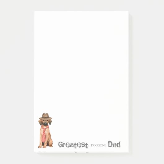 Redbone Dad Post-it Notes (Voorkant)