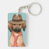 Redbone Dad Sleutelhanger (achterkant)