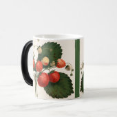  RedBoston Pine Strawberry Magische Mok (Voorkant links)