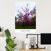 REDBUD TREE poster (Thuiskantoor)