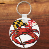 RedCrab_MD_banner.ai Sleutelhanger (Voorkant)