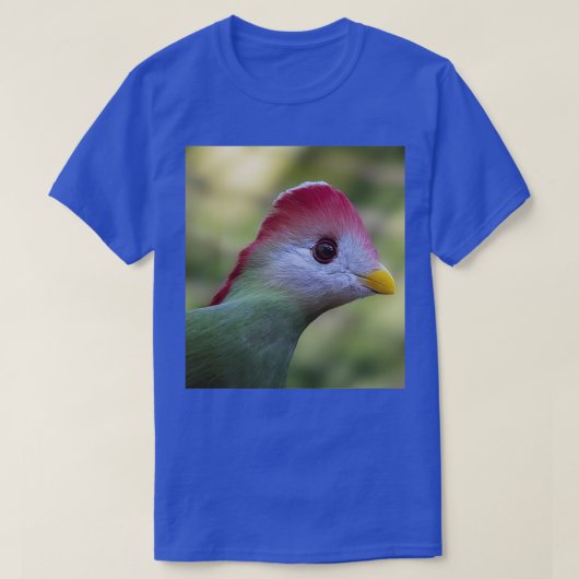 RedCrested Turaco T-shirt (Design voorkant)