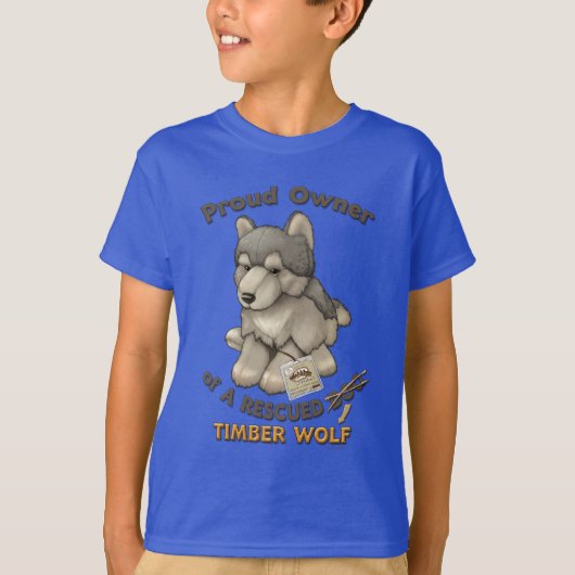 Redcued Timber Wolf T-shirt (Voorkant)