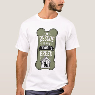 Redden Is Mijn Favoriete Ras Reddingshond Liefhe T-shirt