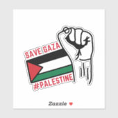 REDDEN PALESTINA REDDEN GAZA STICKER (Vel)