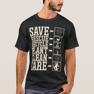 Redden Reddings Recycling Fabriek Schoon Verzorgin T-shirt