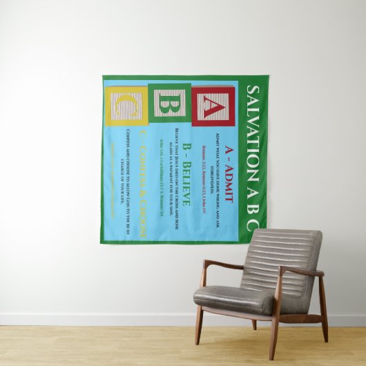 Redding abc wandkleed (In Situ (horizontaal))