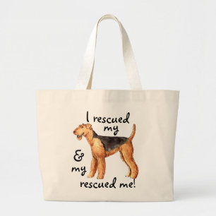 Redding Airedale Grote Tote Bag