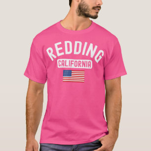 Redding California Vlag Cali Beer Nort T-shirt